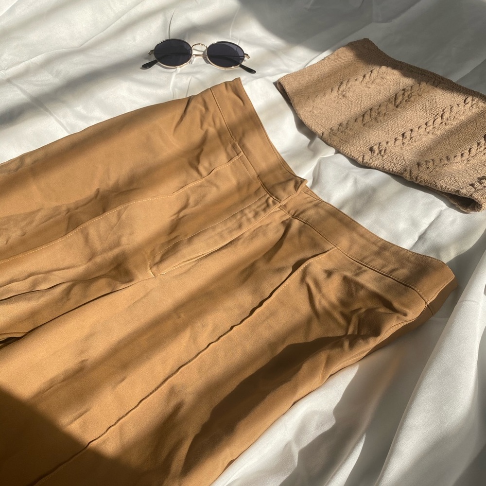 Cream Pants.